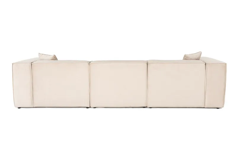 Kaolins Sofa 3-seter - Krem - Møbler - Sofaer - Modulsofaer - Komplett modulsofa