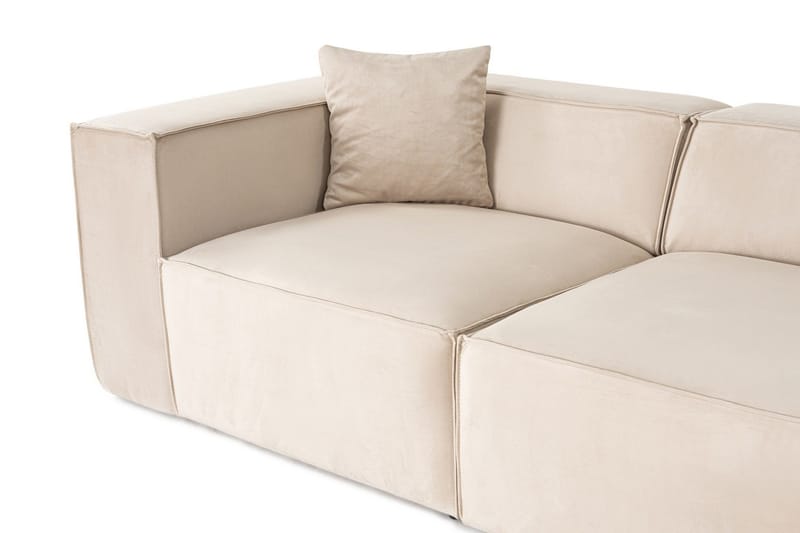 Kaolins Sofa 3-seter - Krem - Møbler - Sofaer - Modulsofaer - Komplett modulsofa