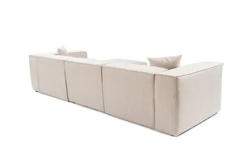 Kaolins Sofa 3-seter - Lys brun - Møbler - Sofaer - Modulsofaer - Komplett modulsofa