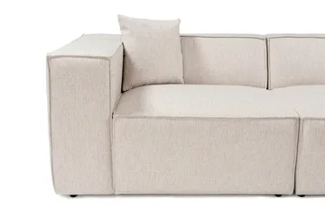 Kaolins Sofa 3-seter - Lys brun - Møbler - Sofaer - Modulsofaer - Komplett modulsofa