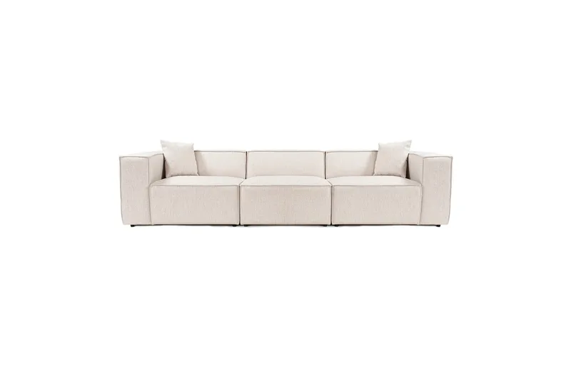 Kaolins Sofa 3-seter - Lys brun - Møbler - Sofaer - Sofa 3 seter