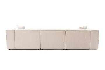 Kaolins Sofa 3-seter - Lys brun - Møbler - Sofaer - Modulsofaer - Komplett modulsofa