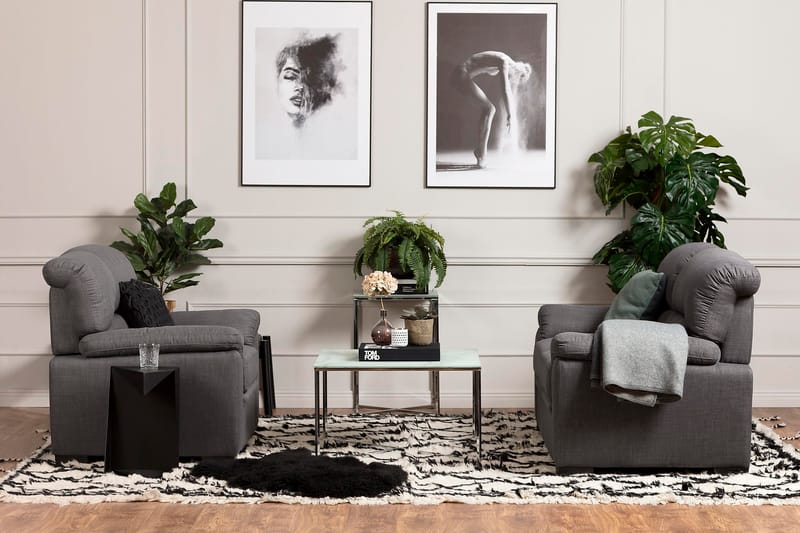 Lindby 2-seters sofa - Grå - Møbler - Sofaer - Reclinersofaer - 2 seters kinosofa & reclinersofa