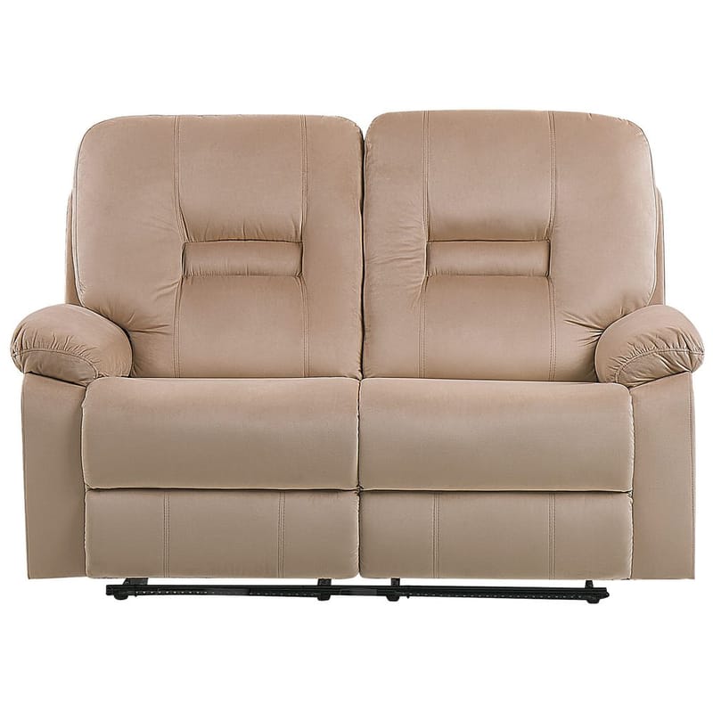 2-seters sofa Bergen - Beige - Møbler - Sofaer - Reclinersofaer - 2 seters kinosofa & reclinersofa