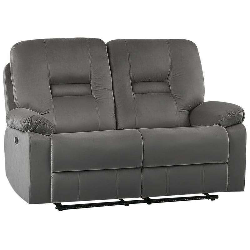 2-seters sofa Bergen - Grå - Møbler - Sofaer - Reclinersofaer - 2 seters kinosofa & reclinersofa