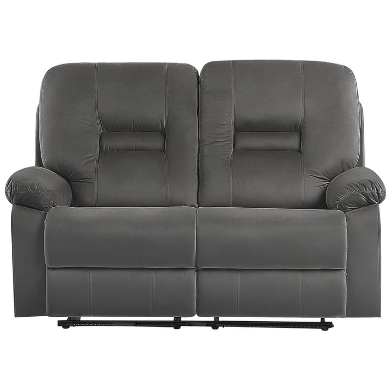2-seters sofa Bergen - Grå - Møbler - Sofaer - Reclinersofaer - 2 seters kinosofa & reclinersofa