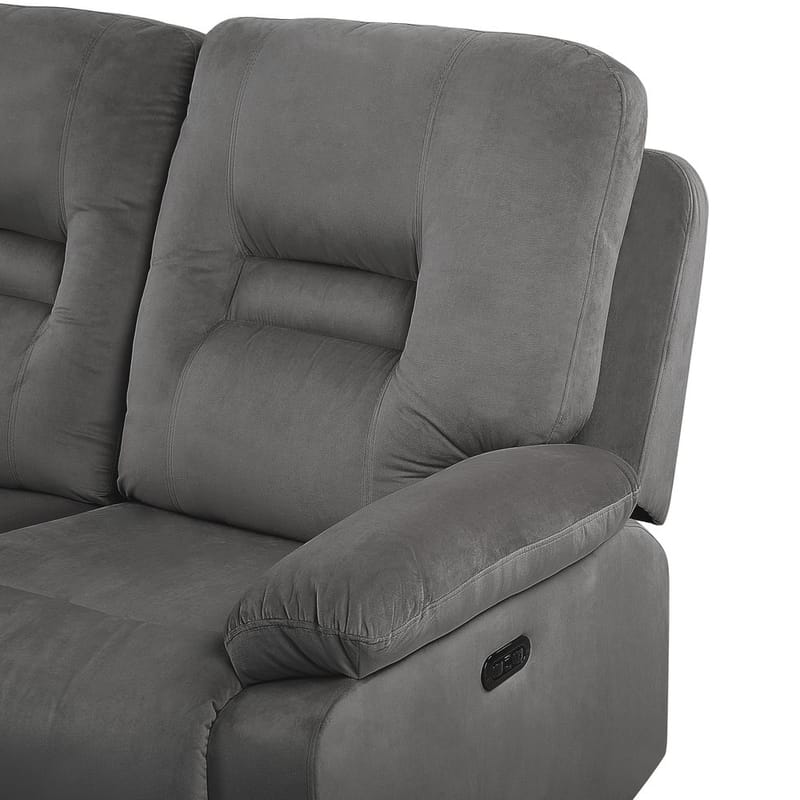 2-seters sofa Bergen - Grå - Møbler - Sofaer - Reclinersofaer - 2 seters kinosofa & reclinersofa