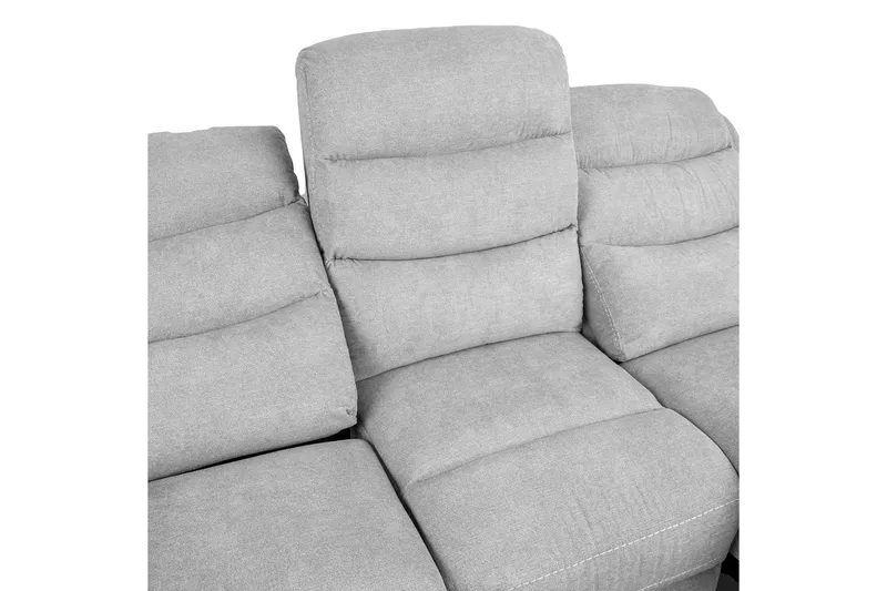 Mimi Reclinersofa 3-seter Lysegrå - Møbler - Sofaer - Reclinersofaer - 3 seters kinosofa & reclinersofa