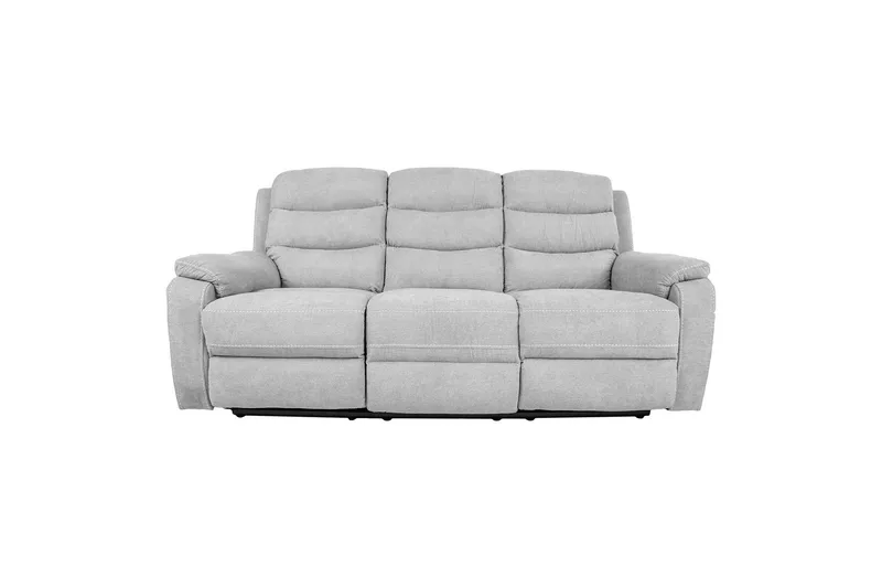 Mimi Reclinersofa 3-seter Lysegrå, undefined