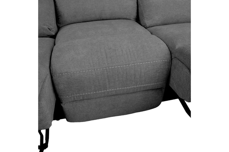 Mimi Reclinersoffa 3-sits Grå Grey - Møbler - Sofaer - Reclinersofaer - 3 seters kinosofa & reclinersofa