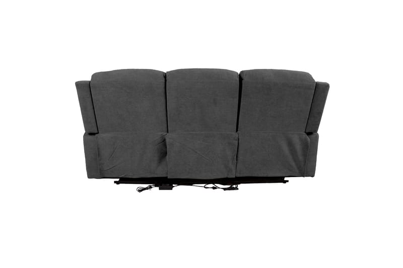 Mimi Reclinersoffa 3-sits Grå NO_BRAND Grey - Møbler - Sofaer - Reclinersofaer - 3 seters kinosofa & reclinersofa