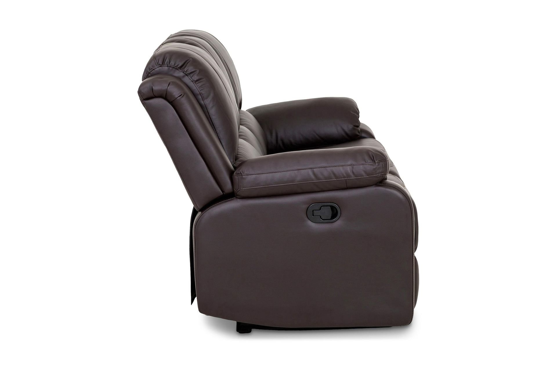 Norbo Reclinersofa 3-seter Kunstlær - Brun - Møbler - Sofaer - Reclinersofaer - 3 seters kinosofa & reclinersofa