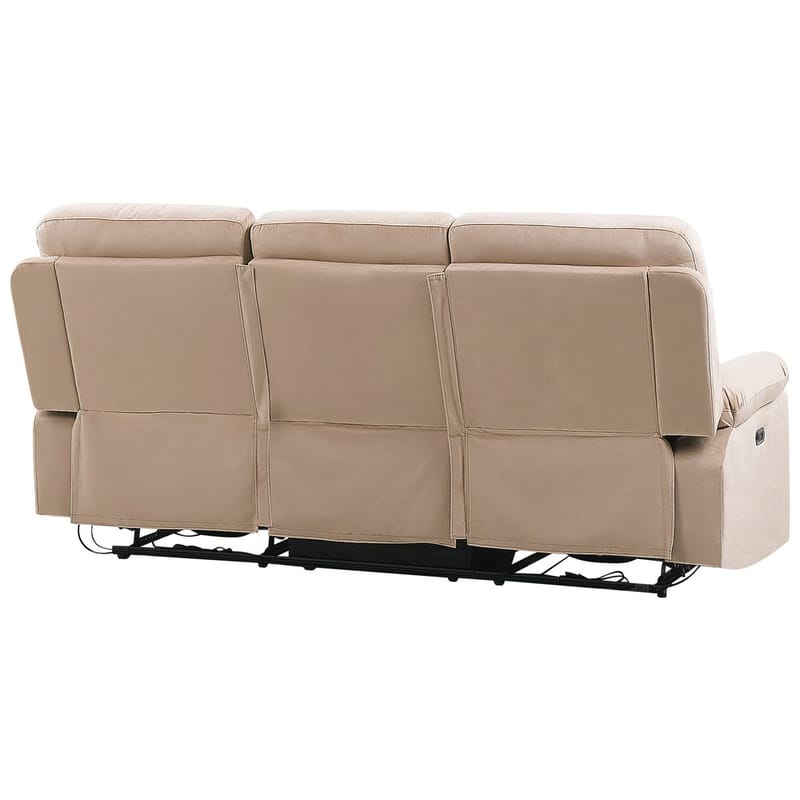 3-seters sofa Bergen - Beige - Møbler - Sofaer - Reclinersofaer - 3 seters kinosofa & reclinersofa