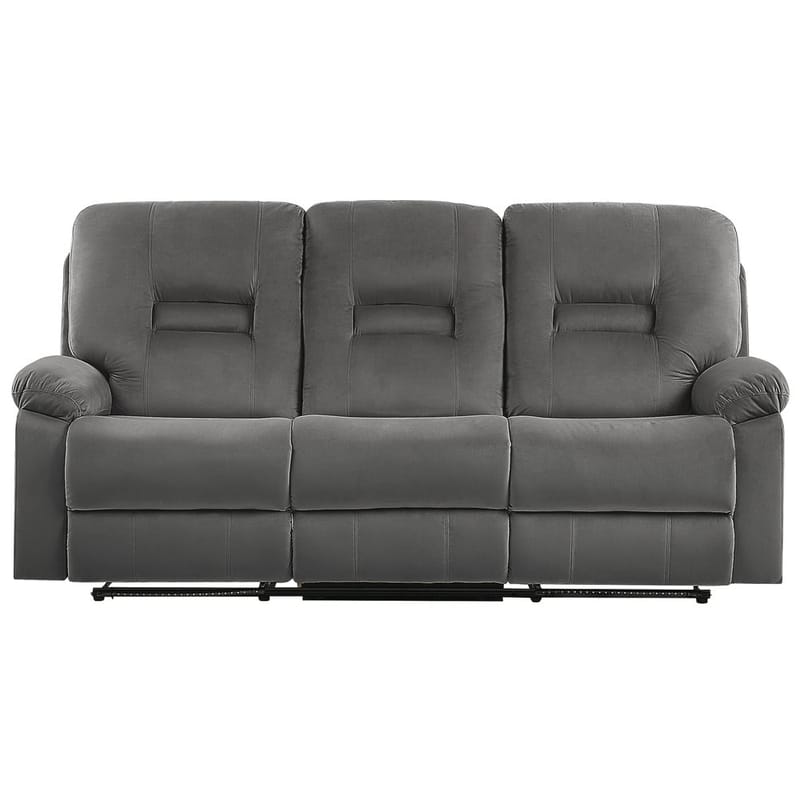 3-seters sofa Bergen - Grå - Møbler - Sofaer - Reclinersofaer - 3 seters kinosofa & reclinersofa