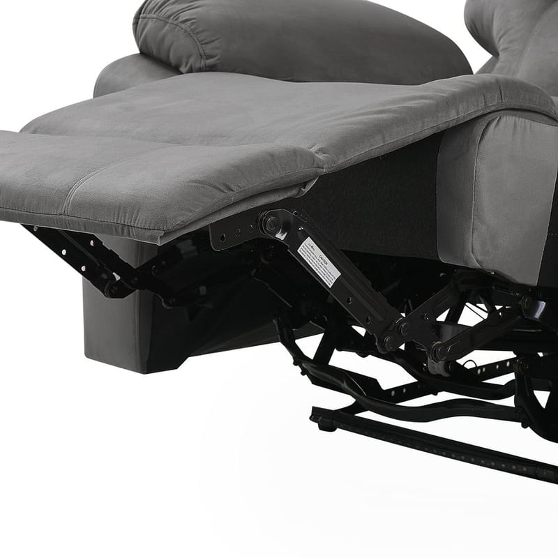 3-seters sofa Bergen - Grå - Møbler - Sofaer - Reclinersofaer - 3 seters kinosofa & reclinersofa