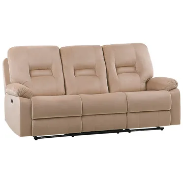 3-seters sofa Rovik - Beige - Møbler - Sofaer - Reclinersofaer - 3 seters kinosofa & reclinersofa
