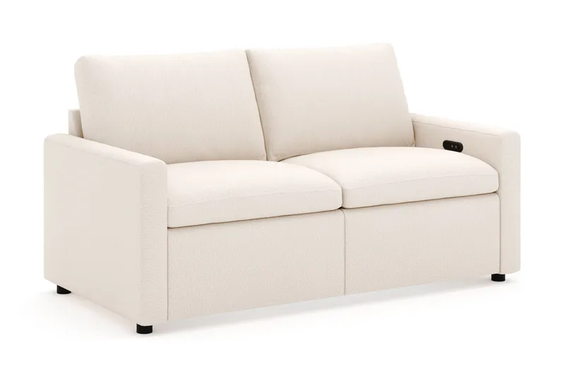 Barsele 2-seter Elektrisk Reclinersofa - Beige - Møbler - Sofaer - Reclinersofaer - 2 seters kinosofa & reclinersofa