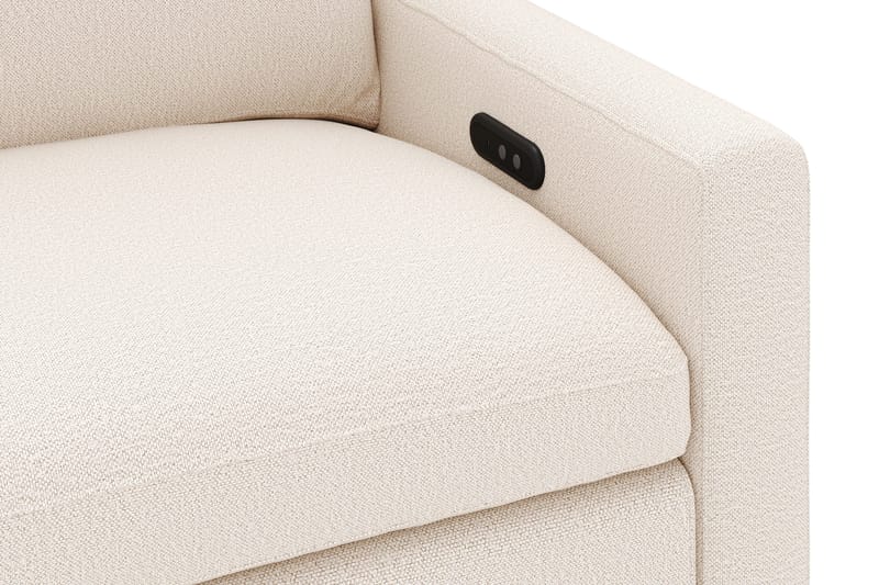 Barsele 2-seter Elektrisk Reclinersofa - Beige - Møbler - Sofaer - Reclinersofaer - 2 seters kinosofa & reclinersofa