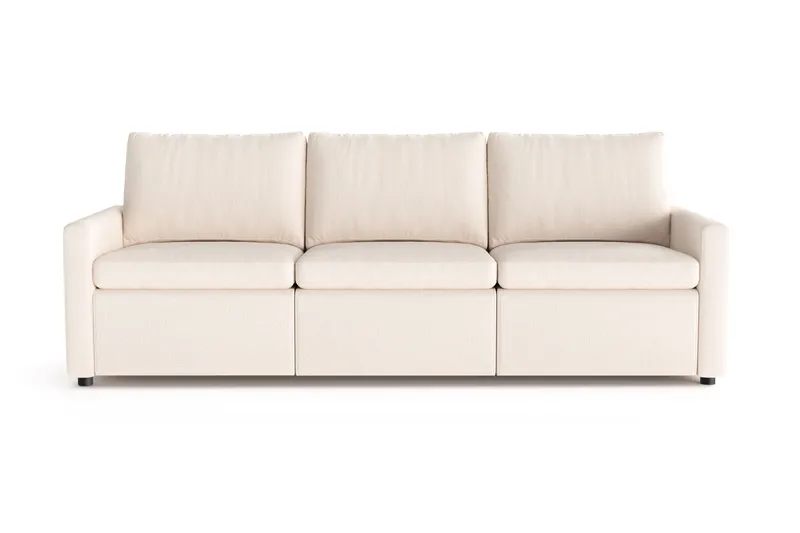 Barsele 3-seter Elektrisk Reclinersofa, Beige