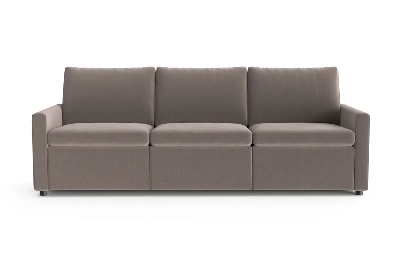 Barsele 3-seter Elektrisk Reclinersofa, Brun