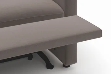 Barsele 3-seter Elektrisk Reclinersofa - Brun - Møbler - Sofaer - Reclinersofaer - 3 seters kinosofa & reclinersofa