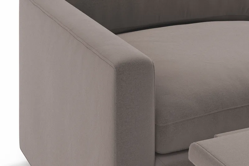 Barsele 3-seter Elektrisk Reclinersofa - Brun - Møbler - Sofaer - Reclinersofaer - 3 seters kinosofa & reclinersofa