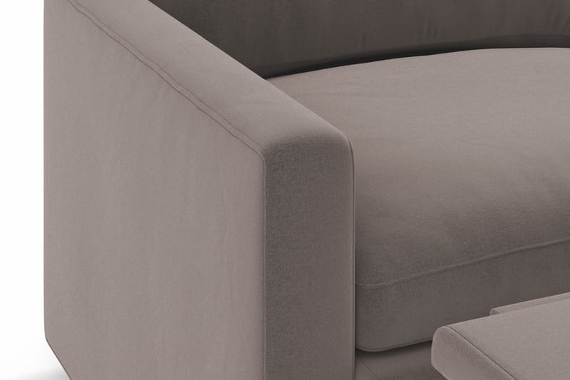 Barsele 3-seter Elektrisk Reclinersofa - Brun - Møbler - Sofaer - Reclinersofaer - 3 seters kinosofa & reclinersofa
