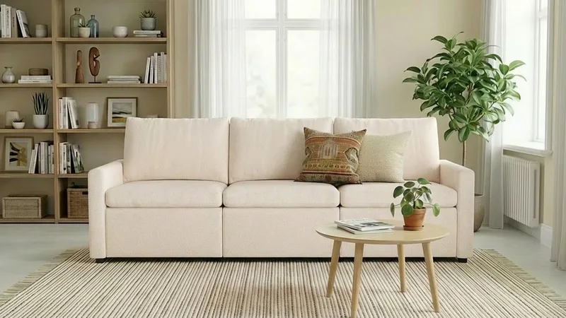 Barsele 3-seter Reclinersofa - Beige - Møbler - Sofaer - Reclinersofaer - 3 seters kinosofa & reclinersofa