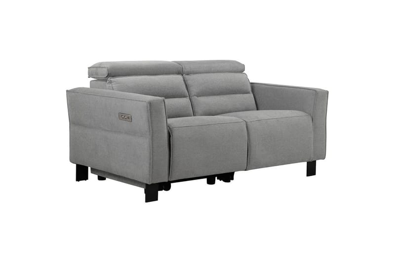Carpari Reclinersofa 2-seter - Grå - Møbler - Sofaer - Reclinersofaer - 2 seters kinosofa & reclinersofa