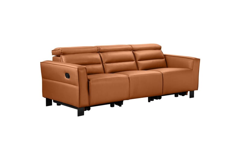 Carpari Reclinersofa 3-seter - Brun - Møbler - Sofaer - Reclinersofaer - 3 seters kinosofa & reclinersofa