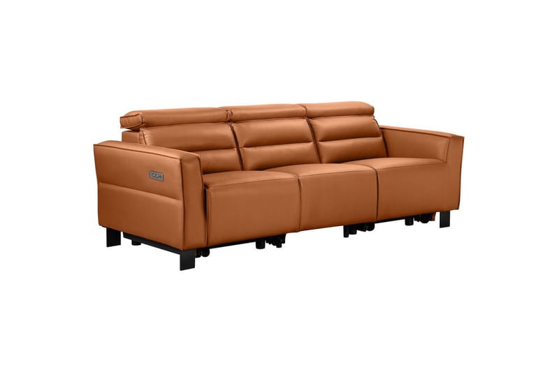 Carpari Reclinersofa 3-seter - Brun - Møbler - Sofaer - Reclinersofaer - 3 seters kinosofa & reclinersofa