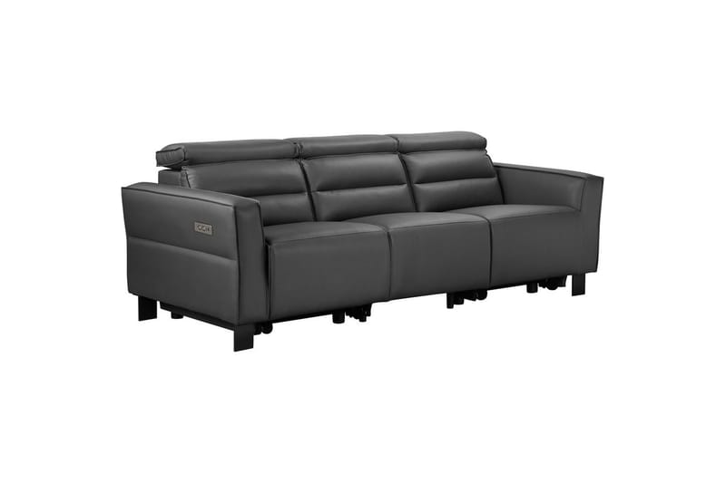 Carpari Reclinersofa 3-seter - Grå - Møbler - Sofaer - Reclinersofaer - 3 seters kinosofa & reclinersofa