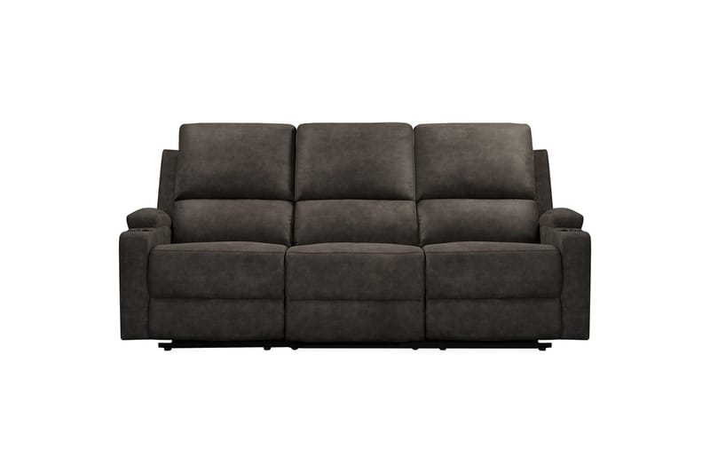 Dallas Reclinersofa 3-seter - Grå - Møbler - Sofaer - Reclinersofaer - 3 seters kinosofa & reclinersofa