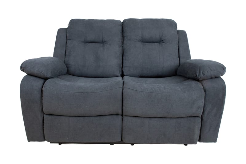 Dixon Reclinersofa 155x95x102 cm Mørkegrå - Reclinersofaer - 2 seter sofa - 2 seters kinosofa & reclinersofa