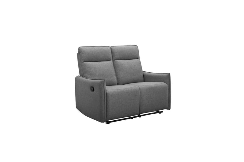 Lugo Reclinersofa 2-seter - Grå - Møbler - Sofaer - Reclinersofaer - 2 seters kinosofa & reclinersofa