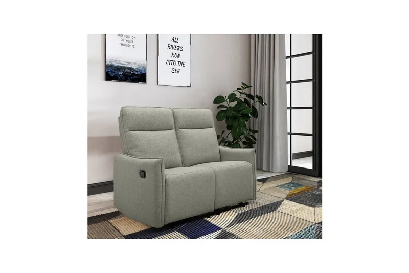 Lugo Reclinersofa 2-seter - Grønn - Møbler - Sofaer - Reclinersofaer - 2 seters kinosofa & reclinersofa