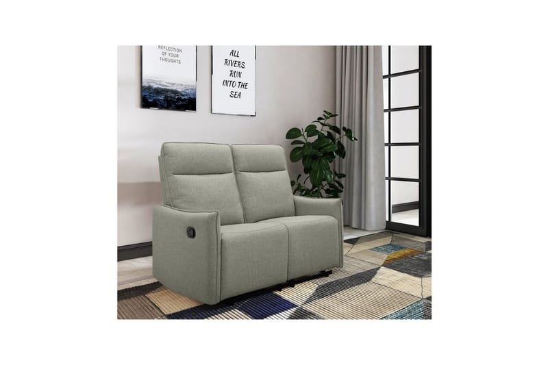 Lugo Reclinersofa 2-seter - Grønn - Møbler - Sofaer - Reclinersofaer - 2 seters kinosofa & reclinersofa