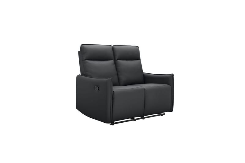 Lugo Reclinersofa 2-seter - Svart - Møbler - Sofaer - Reclinersofaer - 2 seters kinosofa & reclinersofa