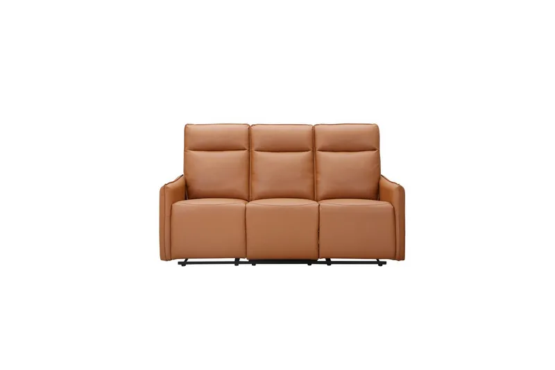 Lugo Reclinersofa 3-seter - Brun - Møbler - Sofaer - Reclinersofaer - 3 seters kinosofa & reclinersofa