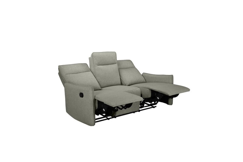 Lugo Reclinersofa 3-seter - Grønn - Møbler - Sofaer - Reclinersofaer - 3 seters kinosofa & reclinersofa