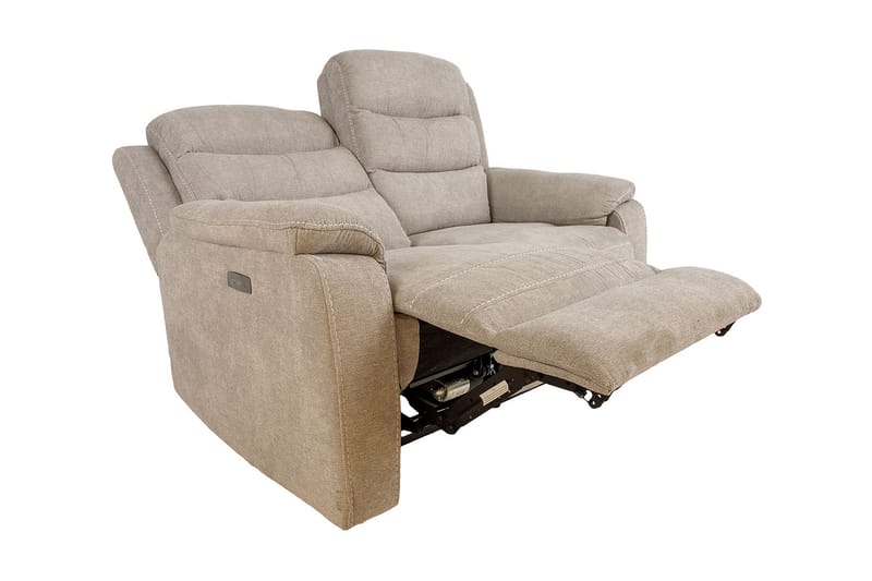 Mimi Hvilesofa 2-seter 153x93x102 cm Lys grå bøk - 2 seters kinosofa & reclinersofa - Reclinersofaer - 2 seter sofa