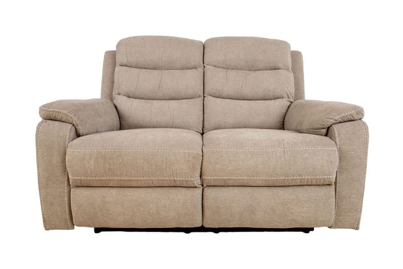 Mimi Hvilesofa 2-seter 153x93x102 cm Lys grå bøk - 2 seters kinosofa & reclinersofa - Reclinersofaer - 2 seter sofa