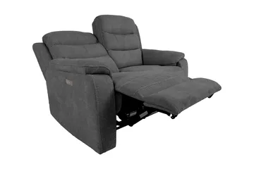 Mimi Hvilesofa 2-seter 153x93xk102 cm Grå - Møbler - Sofaer - Reclinersofaer - 2 seters kinosofa & reclinersofa