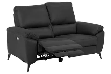 Ranas 2-seters Hjørnereclinersofa Elektrisk - Grå/Svart - Møbler - Sofaer - Reclinersofaer - 2 seters kinosofa & reclinersofa