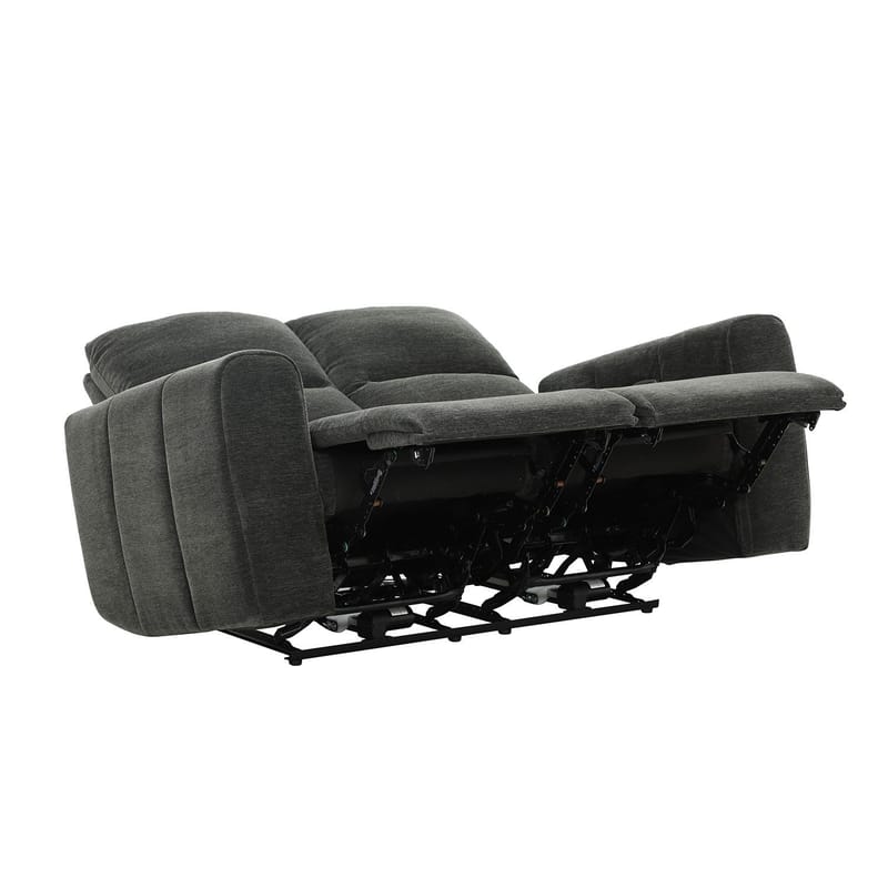 Reclinersofa Ödmark 2-seter med elektrisk mekanisme - grå - Møbler - Sofaer - Reclinersofaer - 2 seters kinosofa & reclinersofa