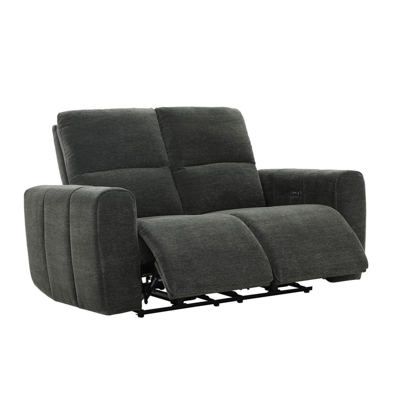 Reclinersofa Ödmark 2-seter med elektrisk mekanisme - grå - Møbler - Sofaer - Reclinersofaer - 2 seters kinosofa & reclinersofa