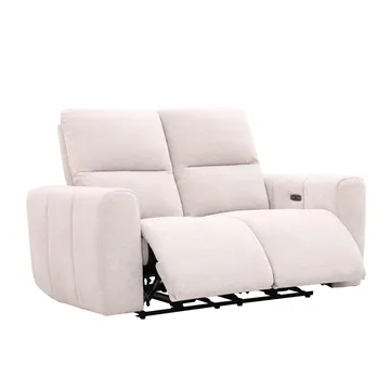 Reclinersofa Ödmark 2-seter med elektrisk mekanisme - lys beige - Møbler - Sofaer - Reclinersofaer - 2 seters kinosofa & reclinersofa