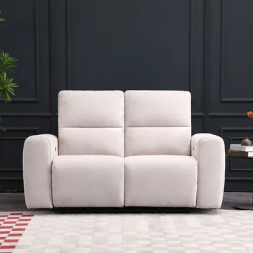 Reclinersofa Ödmark 2-seter med elektrisk mekanisme - lys beige - Møbler - Sofaer - Reclinersofaer - 2 seters kinosofa & reclinersofa