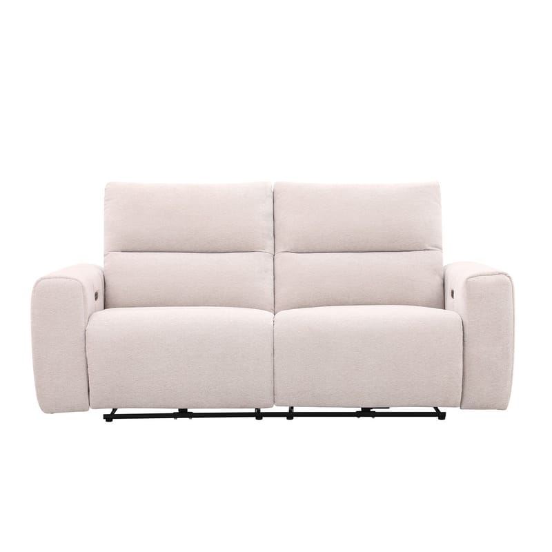Reclinersofa Ödmark 3-seter med elektrisk mekanisme - lys beige - Møbler - Sofaer - Reclinersofaer - 3 seters kinosofa & reclinersofa