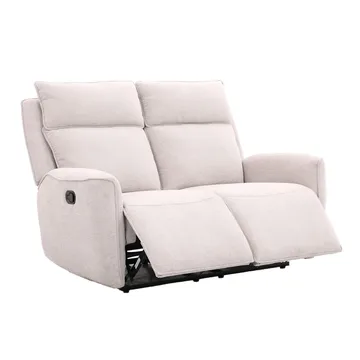 Reclinersofa Östvik 2-seter med manuell mekanisme - beige - Møbler - Sofaer - Reclinersofaer - 2 seters kinosofa & reclinersofa